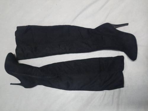 Thigh length boots, Size 8 - Worn once