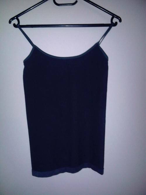 Dark Grey Spaghetti Top