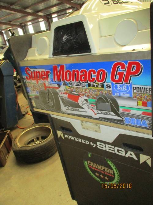SUPER MONACO GP MACHINE - VALUED AT R3500.00