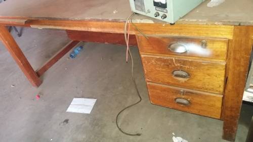 3 DRAWER DESK - VALUED AT R600