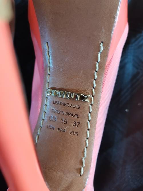 ****SCHUTZ HEELS FROM BRAZIL****UK4.5***