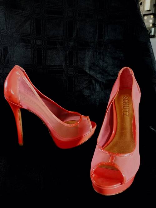 ****SCHUTZ HEELS FROM BRAZIL****UK4.5***