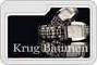 CRAZY**R15000-00***MENS KRUG BAUMEN WATCH REAL DIAMONDS***