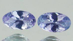 GORGEOUS...0.91 CTS...NATURAL TANZANITE PAIR...A MUST HAVE!!