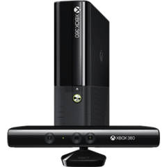 XBOX 360 320 GB SLIM WITH KINECT + 1 GAME (LATEST MODEL)...excellent with box