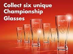 FERRARI CHAMPIONSHIP GLASS 2007