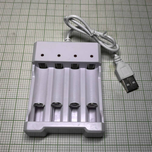 USB Charger for AA and AAA Rechargeable Batteries