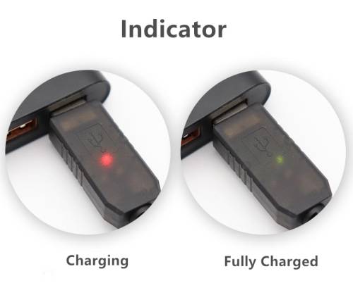 USB-DC Power Supply Transformer Cable, Lithium Battery Charger Cable (5V to 3.7V/4.2V, DC5.5*2.1mm)