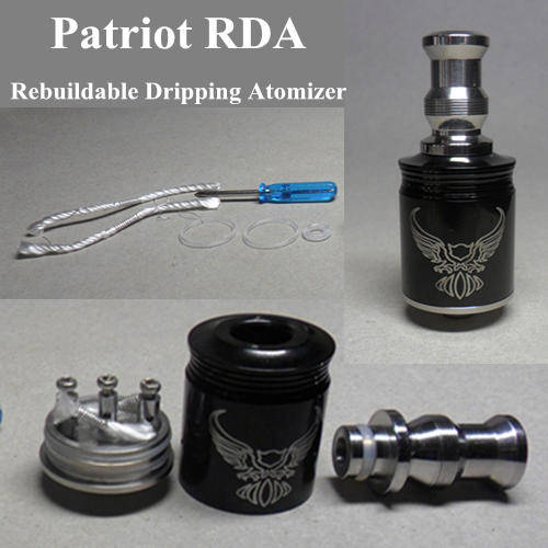 Wuzland Electronic Cigarettes RDA Atomizer - PATRIOT