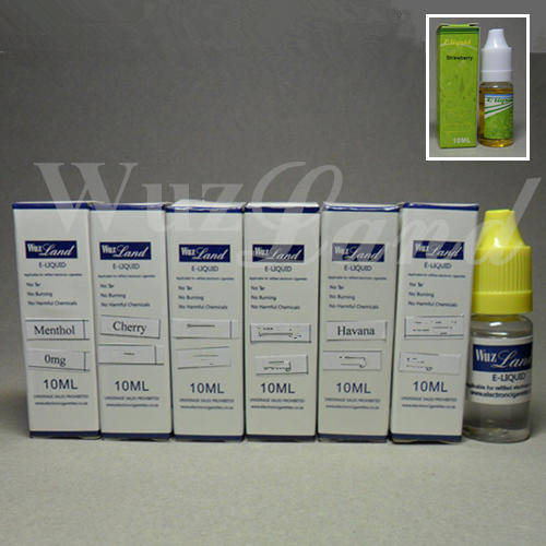 Wuzland E-liquid E-juice 71 Flavors for E-Cigarettes (min.7x10ml)
