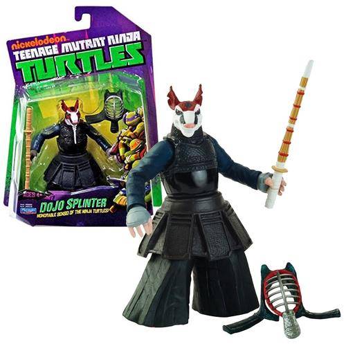 Teenage Mutant Ninja Turtles - DOJO SPLINTER Action Figure with Kendo Helmet and Shinai Sword