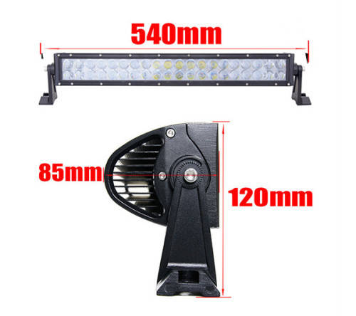 120w 4d optical LED bar light