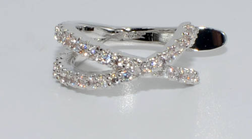 *** CZ EAR CUFF - ADJUSTABLE***