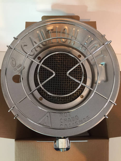 Round Gas Heater fitting