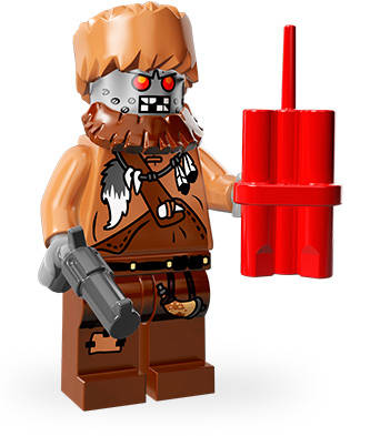 Wiley Fusebot - LEGO Movie Minifigure