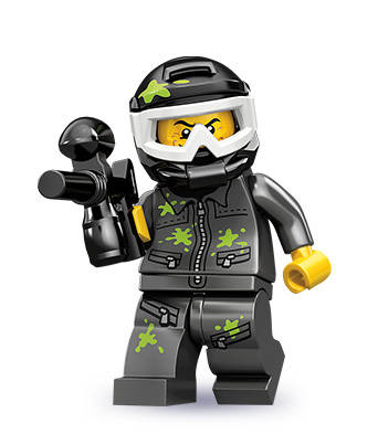 Paintball Player - LEGO Series 10 Minifigure