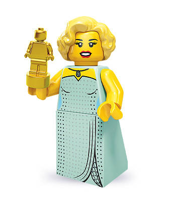 *RARE*Hollywood Starlet- LEGO Series 9 Minifigure