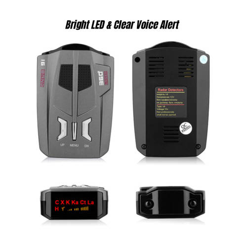 Long Range Compact Auto Radar Camera Speed Detector & Voice Alert Warning