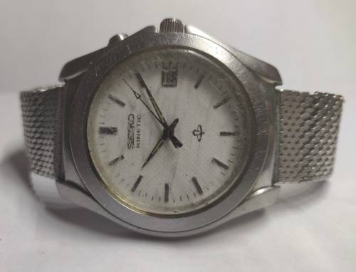 Seiko kinetic mens watch
