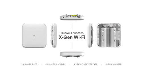 Huawei X-Gen Wi-Fi AP - The industry`s first 10G-capable access point.