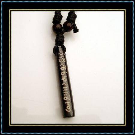 OX Bone Pendant Surfers Necklace