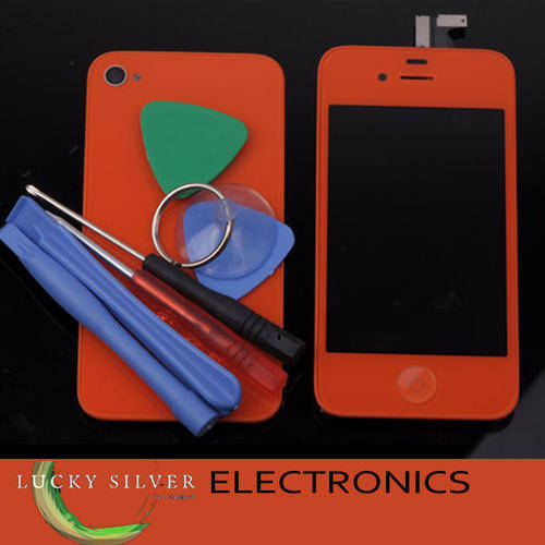 Orange LCD & Touch Screen Digitizer for iPhone 4 /4G