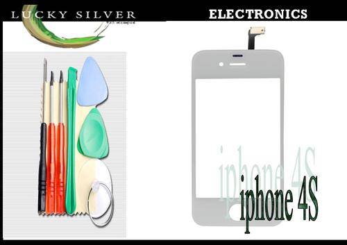 iPhone 4S Glass Touch Screen Digitizer White SALE!!! WITH FREE TOOLS!!