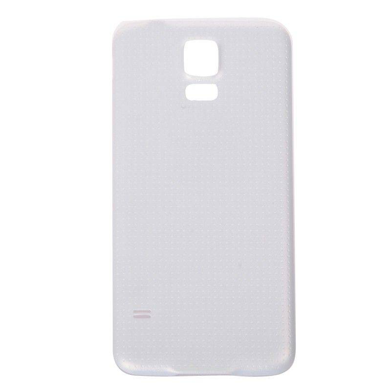White Back Door Cover Case Waterproof Replacement for Samsung S5 G900A G900V G900P