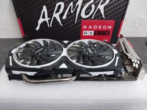 MSI Armor RX570 4GB GDDR5 OC Graphics Card
