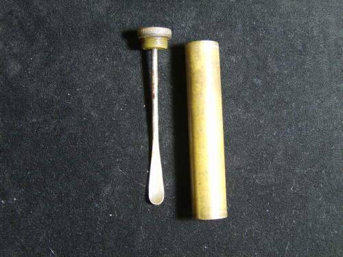 Vintage Brass Gun oil container