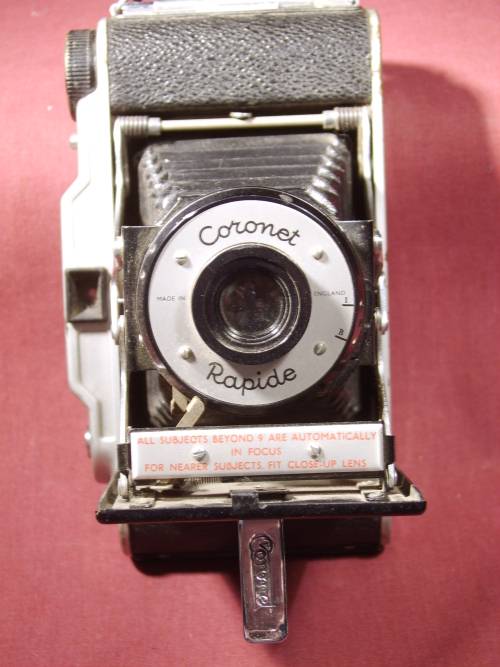 Vintage 1950's British Coronet Rapide Camera