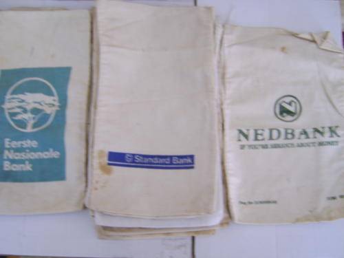 Old Bank Money Bags