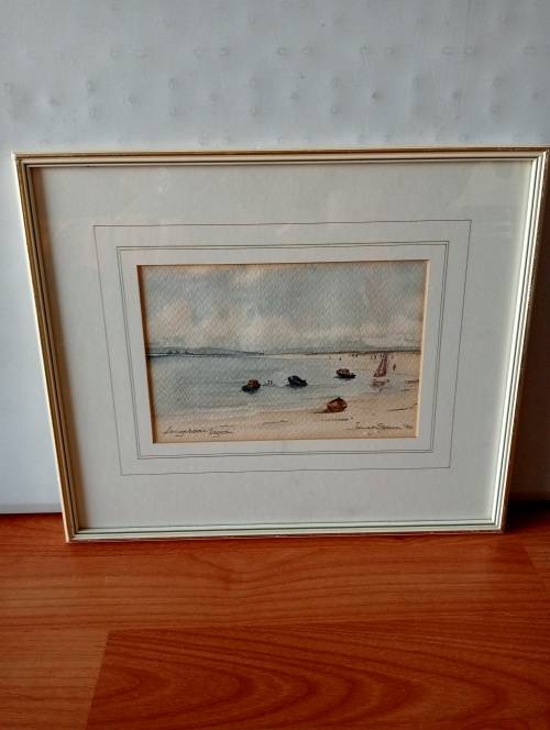 Janet Spaun,1990, Langebaan lagoon 2,