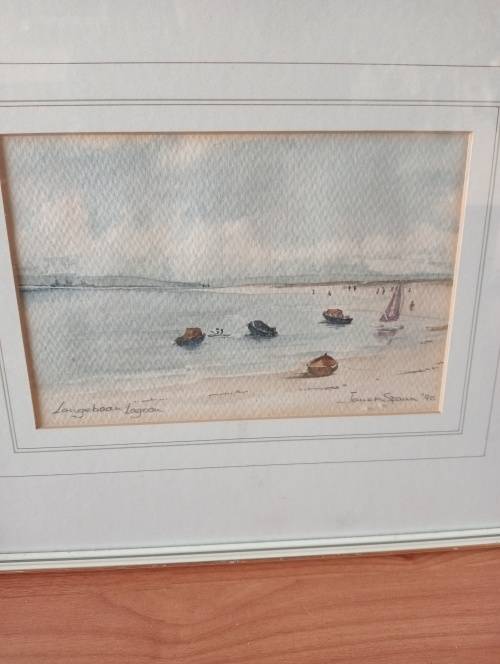 Janet Spaun,1990, Langebaan lagoon 2,