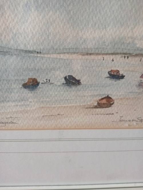Janet Spaun,1990, Langebaan lagoon 2,
