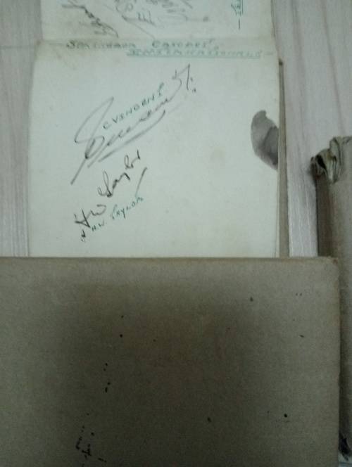 SA cricketers H Taylor,C Vincent, original autographs