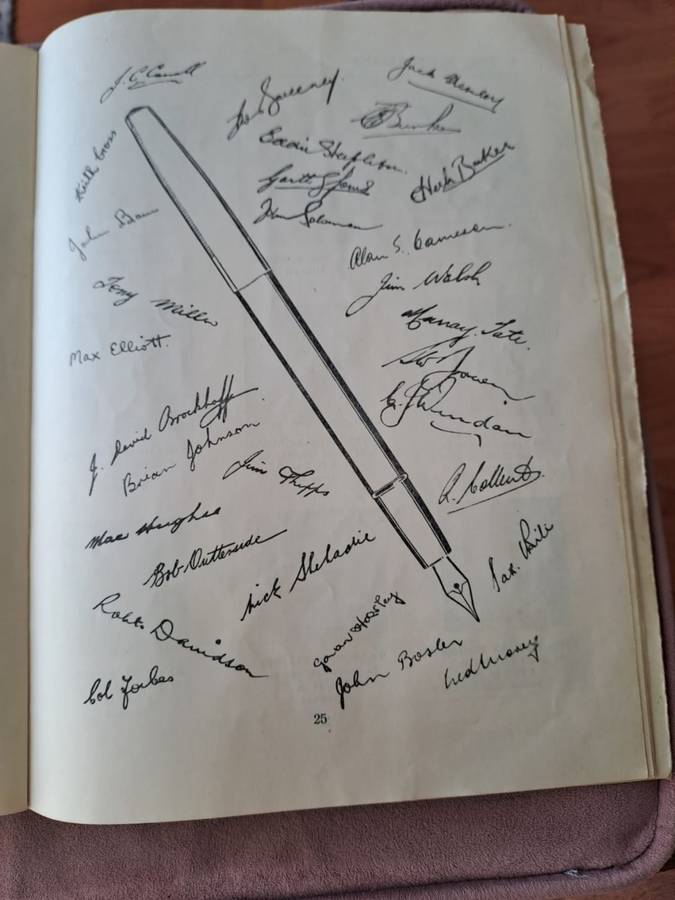 SA vs Australia, Souvenir Program Rugby Test 22 August 1953, 36 pages