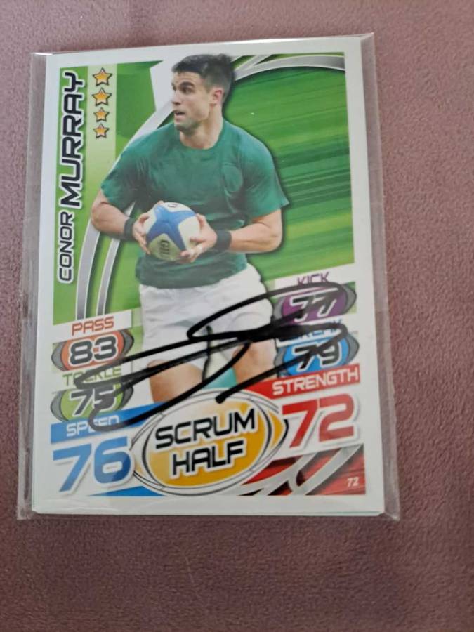 Conor Murray original signature