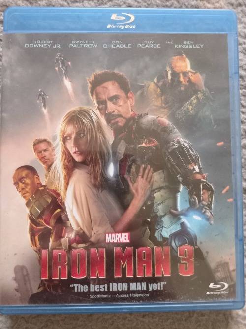 Iron Man 3 (Blu Ray)