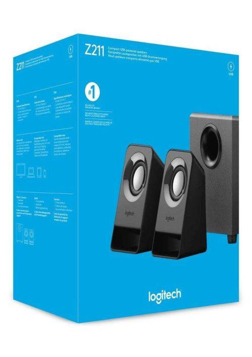 NEW IN BOX!!! Logitech Z211 USB Powered 2.1 Speaker System