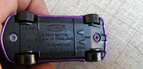2002 Matchbox Opel Speedster convertable