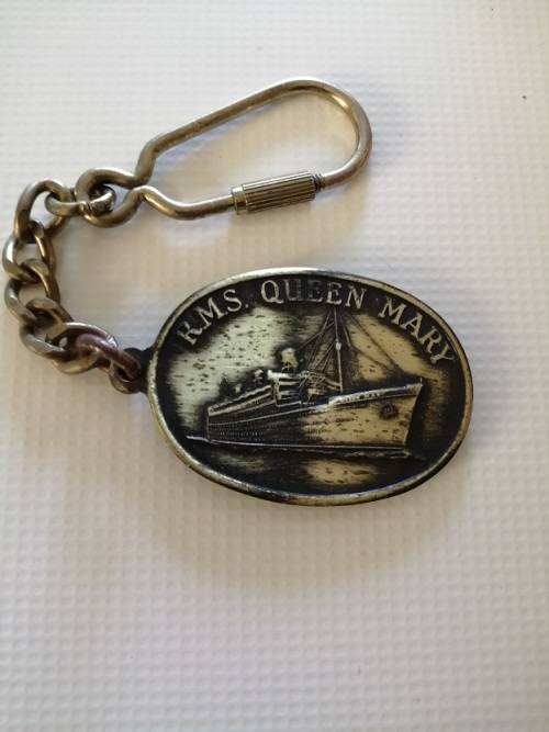 RMS Queen Mary key holder made from ship propeller