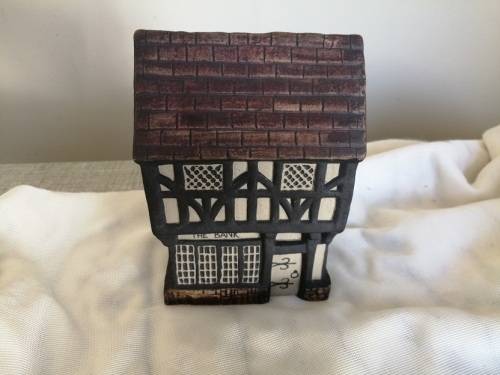 Highly collectable The Bank from Childswicham pottery