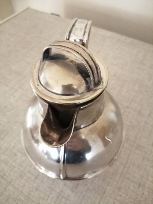 Vintage silver plated hot water pot
