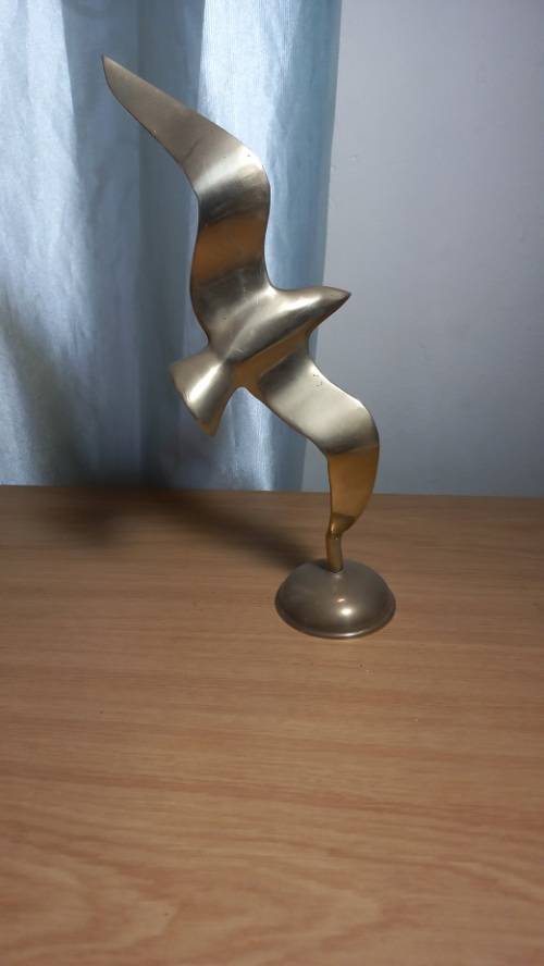 Stunning Brass Bird ornament