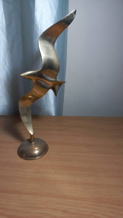 Stunning Brass Bird ornament