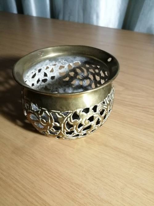 Brass Potpouri bowl