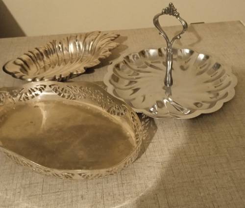 Some silver plated servers