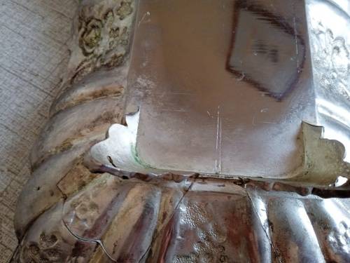 Silver Plated Footed Serving Dish