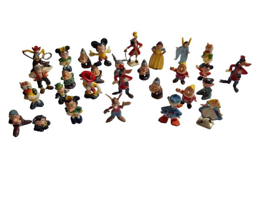 Miniature Disney figures highest 4cm
